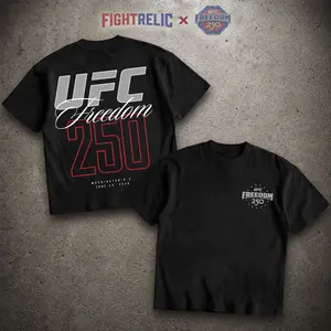 FIGHTRELIC UFC Freedom 250 Years Men's Shirt, UFC Fighters Tshirt MMA Fan, UFC MMA Shirt, UFC Champions Sports Shirt, Gift for Him Gift For Her, Made In USA.