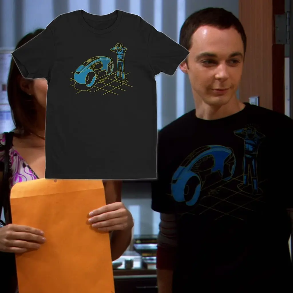 Tron Comfort Color T-Shirt, Sheldon Cooper The Big Bang Theory Movie, Classic Movie Shirt, Gift For Fans