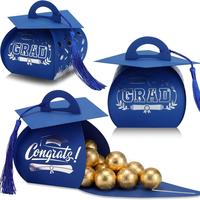 Blue+Silver+Blue Tassel