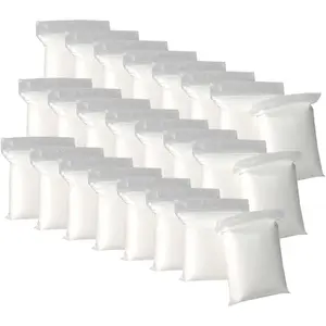 White Air Dry Foam Clay Total 8oz - Super Soft Modeling Clay for Kids Age 3-12, Ultra Light, Safe & Non-Toxic Molding Clay, Perfect for Arts & Crafts, Gift for Boys and Girls, 24-Set of 0.33oz Bags