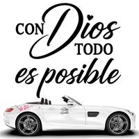 Con Dios Todo Es Posible（9*5in black)