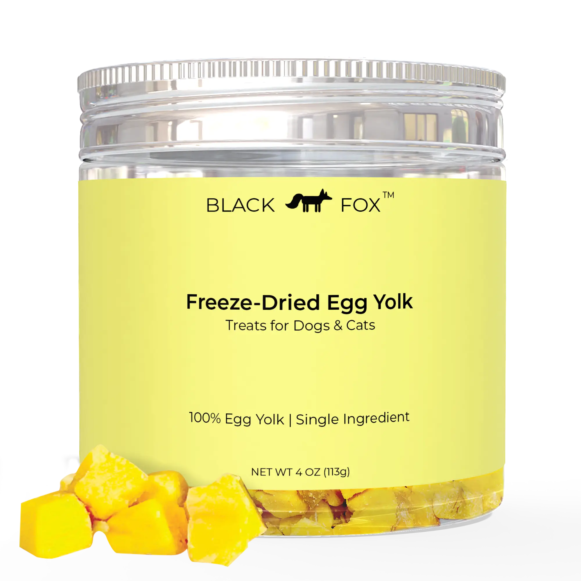 Freeze-Dried Egg Yolk Treats Snacks for Dogs & Cats