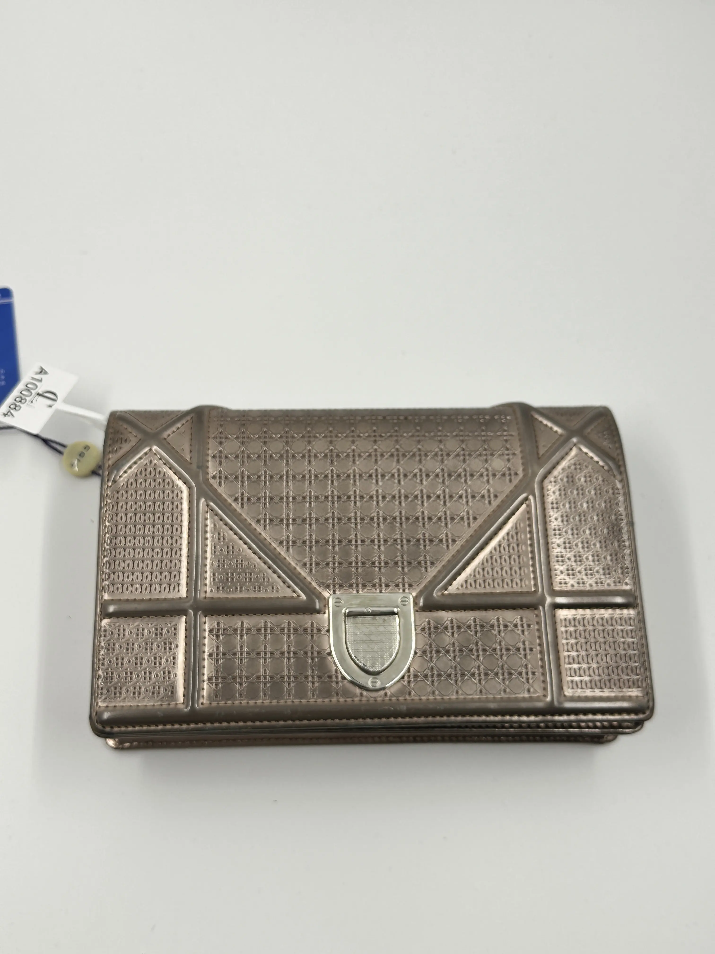 Pre-owned Dior Christian Diorama Wallet A100884