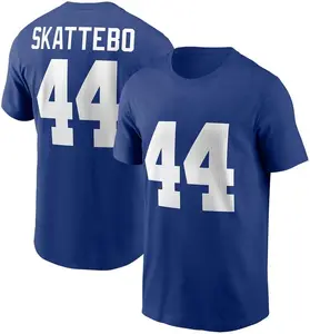 #44 New York Football Shirt Jersey 250g 100% Wash Cotton