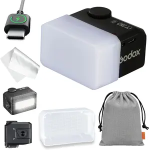 Godox iT30pro F TTL Mini Flash with Diffuser - GODOX iT30 Pro F for Fuji - GoDOx IT30 Pro for Fujifilm GodOX TTL Flash, Wireless Master & Receiver, HSS 1/8000 Second, 2.4G Wireless, GodOX Flash Black