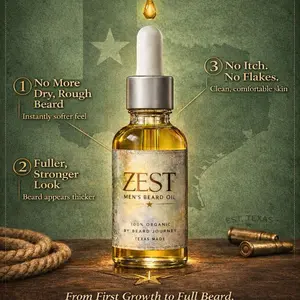 Zest beard oil