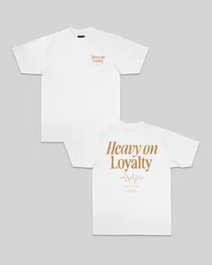 Heavy On Loyalty White Tee
