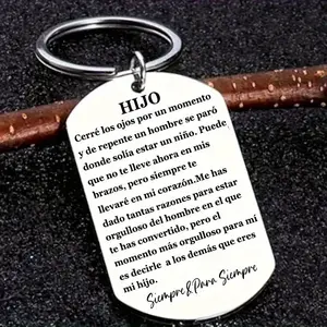 Stainless Steel Car Keychain, Stylish metallic Personalized Keychain for Men, Perfect Birthday Gift for Son, Ideal for Housewarming, Weddings & More