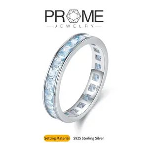 (SR101)S925 Sterling Silver Versatile Pave Rings 5A Zircon, Minimalist & Elegant, Fashionable Luxury, Ideal Gift for Women