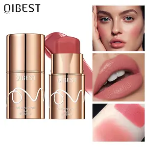 Silky Smooth Matte Highlighting Blush Stick, Hydrating Moisturizing Creamy Texture, Non-Greasy, Long-Lasting Makeup, Perfect for Daily Use