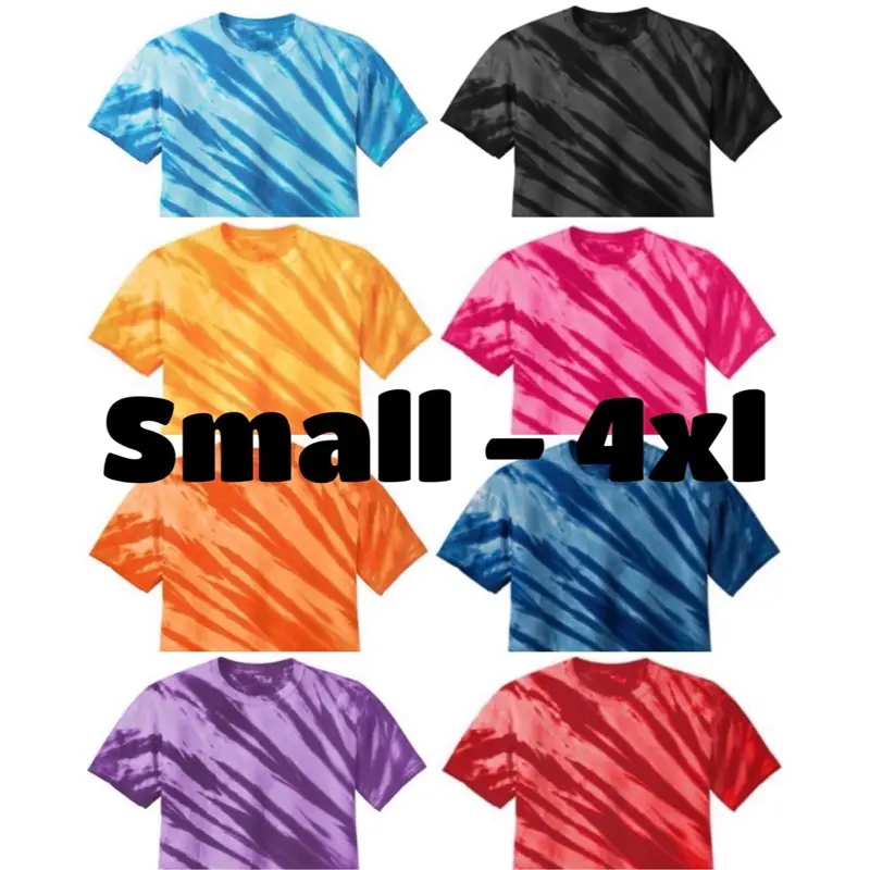 New! Handmade 100% Cotton Tie Dye T-shirt Stripes New! Handmade 100% Cotton Tie Dye T-shirt Stripes