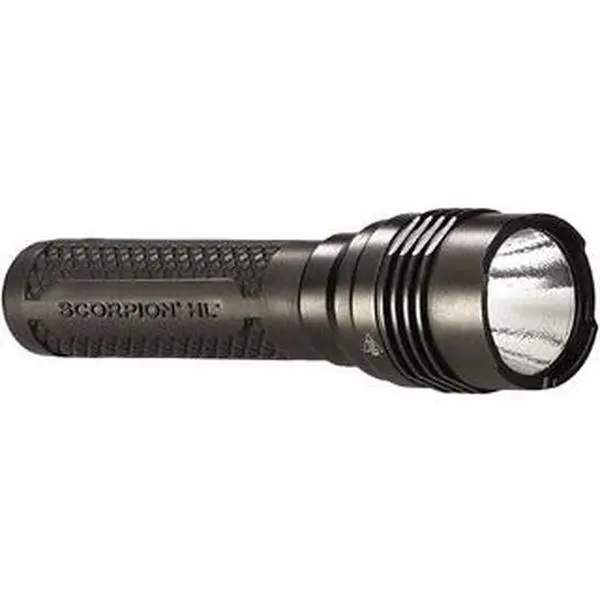 Streamlight White LED Lights Flashlight - 725 Lumens, Black Aluminium Body, Industrial/Tactical Use for Adults, 2 CR123A Lithium Batteries Included (Model 85400)