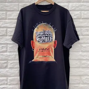 Vintage 1998 WWF Royal Rumble “Pain! Just a 4 Letter Word” - Stone Cold Steve Austin - Wrestling Shirt - WWE