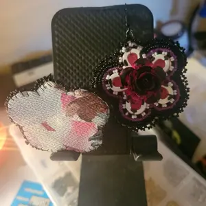 Rose Spinner Earrings