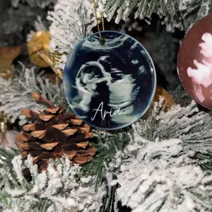 Custom Photo Christmas Ornaments - Personalized Holiday Decorations