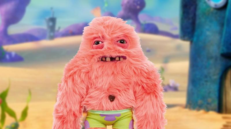 Original Fuggler Official Patrick Collab Plush - Toothy Ugly-Cute Tooth Monster Stuffed Doll - 22.5cm