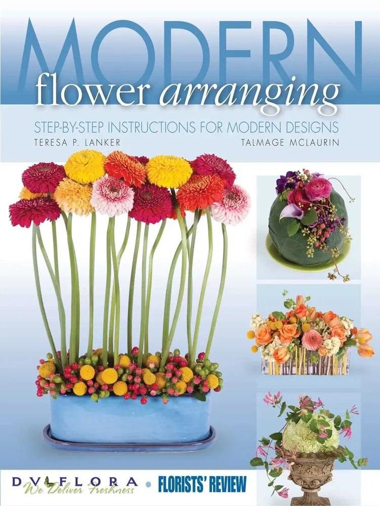 USED Book - Modern Flower Arranging: Step-By-Step Instructions for Modern Designs by Florists Review (Paperback) - english