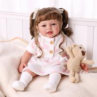 20-inch Emilia Curl Hair Vinyl Limb+ Cloth body 