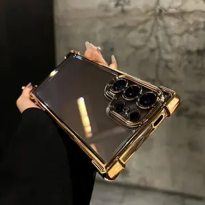 Phone Cover, Ideal for Christmas Gifts, Compatible with for Samsung Galaxy S25Ultra/S24/S23FE/S22Ultra/Plus/S25EDGE Shock-Resistant, Non-Slip, Lightweight, Premium Air Cushion Frame, Fully Protective Soft Shell.