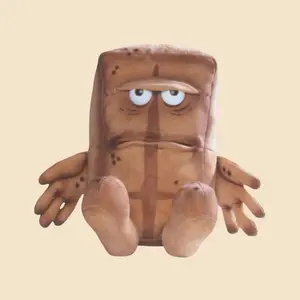 Steal A Brainrot Plush Bernd Das Brot Plush Anime Peripherals Soft Doll Collection Room Decoration Toy Kid Birthday Gifts 2026
