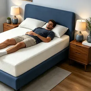 Full Size 6 Inch Memory Foam Mattress, Non-Toxic, Hypoallergenic, CertiPUR-US