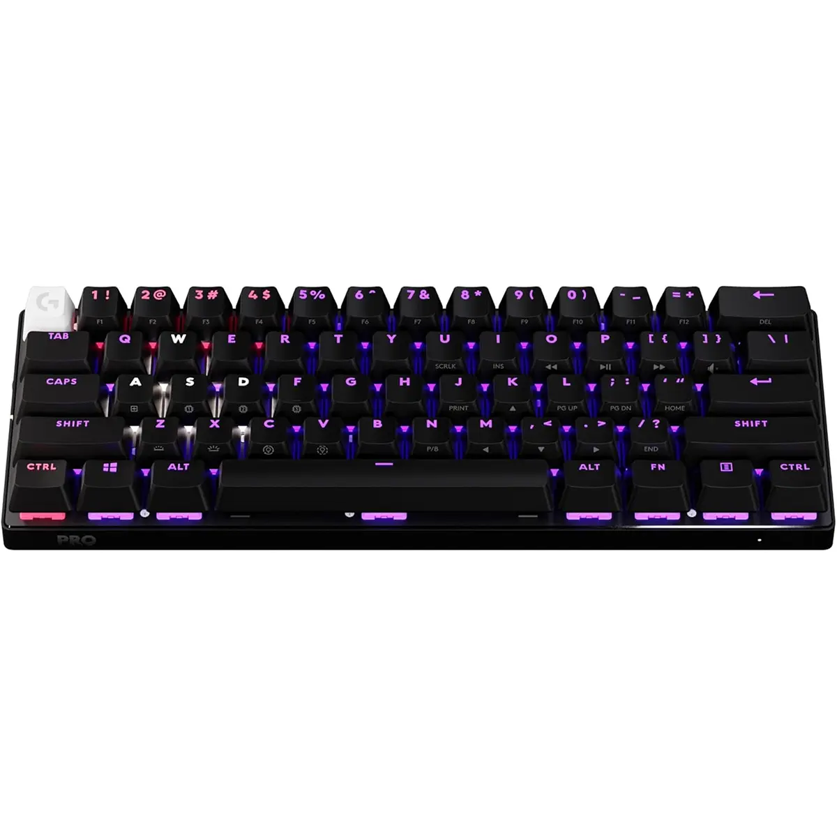 Logitech PRO X 60 LIGHTSPEED Wireless RGB Gaming Keyboard, GX Linear Optical Switches, Black