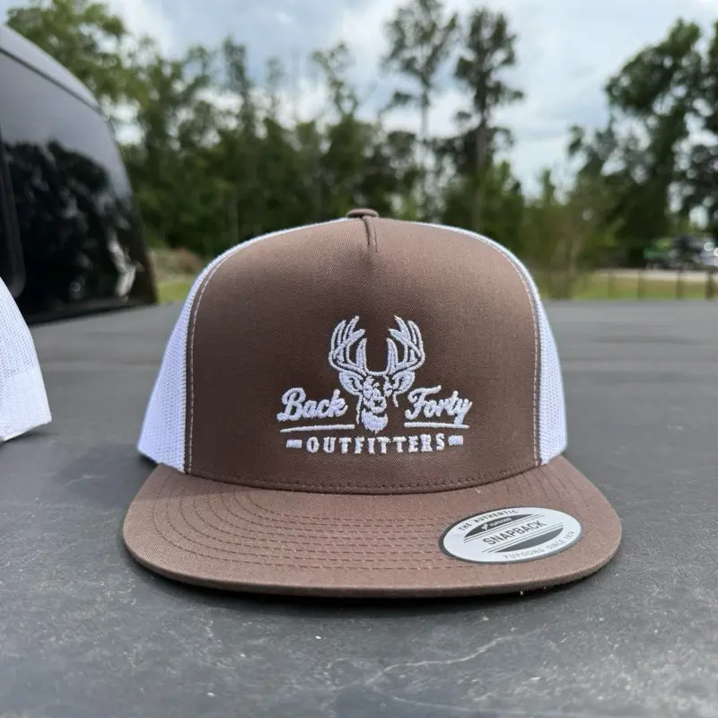 Yupoong Trucker | Brown&White Buck