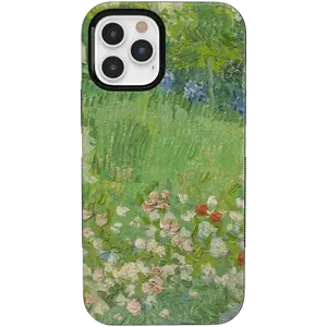 Casely iPhone 12/12 Pro Case | Van Gogh Museum | Vincent's Admired Garden | Bold Protective Design | Compatible with MagSafe