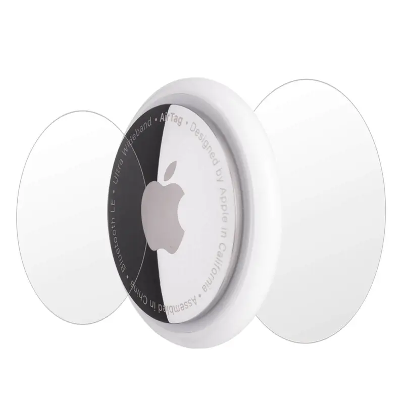 Case-Mate AirTag Surface Protector Film 4-Pack Accessory - Anti-Scratch Cover, Dry & Wet Wipe Cleaners, Scuff Protection