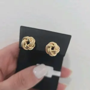 10k Knot Earrings