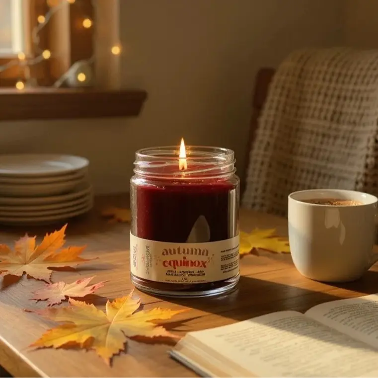 Autumn Equinox Candle - Soy Wax Candle