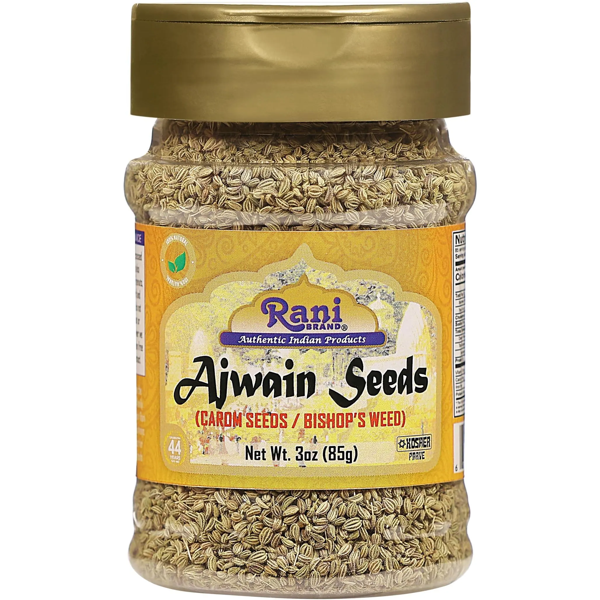 Rani Ajwain Seeds (Carom Bishops Weed) Spice Whole {9 Sizes Available}