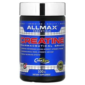 ALLMAX Creatine, Pharmaceutical Grade, Unflavored, 3.53 oz (100 g) ALLMAX Creatine, Pharmaceutical Grade, Unflavored, 3.53 oz (100 g)