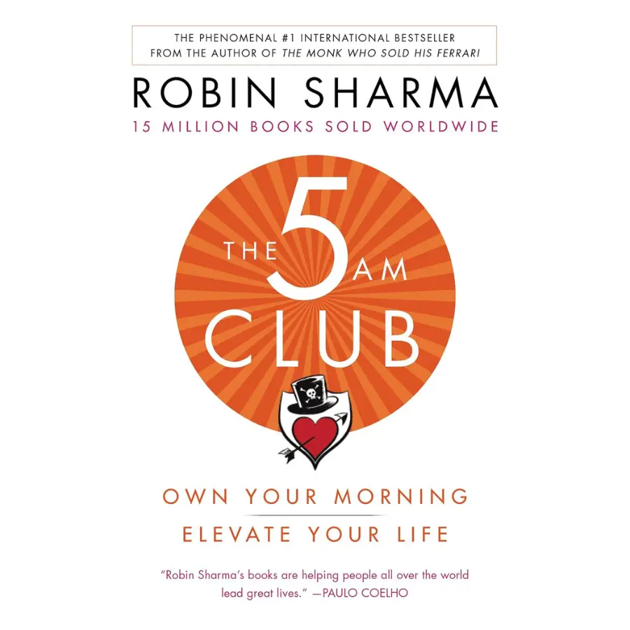 Paperback Self Help Book: The 5AM Club