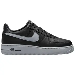 Nike Air Force 1 Low Black Wolf Grey HQ3807-001 Youth Fashion Shoes New