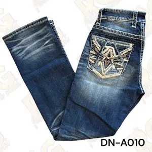 Fashion Jeans Menswear Pocket