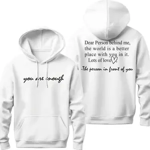 YOU ARE ENOUGH Ver2 Crewneck Sweatshirt T-shirt Hoodie Sweatshirt, Hoodie, Comfort Colors