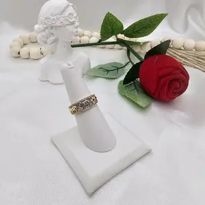 valdiviajewery #2207 Elephant Ring Three-Tone Gold Plated 14k High Quality