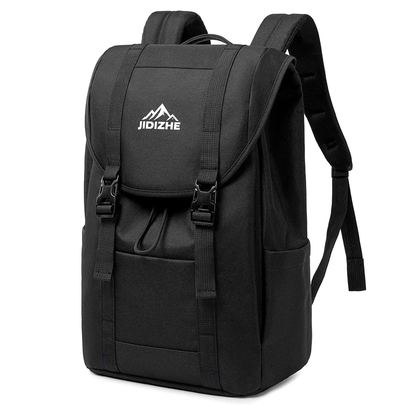 25L Hiking Backpack, Waterproof Camping Essentials Bag, 25L Lightweight Waterproof Backpacking Handbag for Daily Use Hiking, Traveling and Camping(Black)