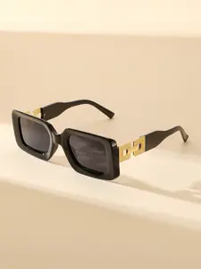 Unisex Y2K Trendy Fashion Glasses, Rectangle Frame Sunglasses, Retro Classic Style, Durable Streetwear Accessories, Perfect for Daily Use, Parties, Gifts, Beach Vacations