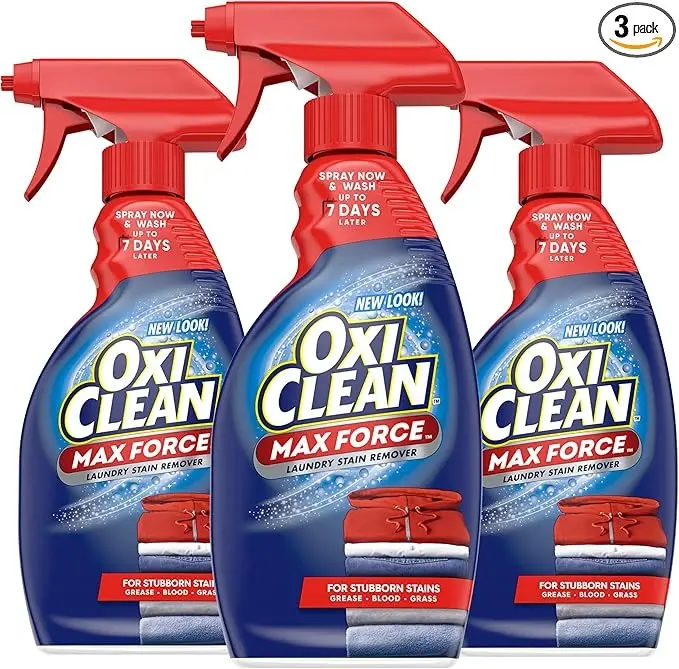 OxiClean Max Force Laundry Stain Remover Spray, 12 Fl. Oz, 3-Pack​