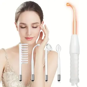 US Plug 4-in-1 Facial Beauty Device, Multi-Function Facial Care Tool, Facial, Head, Arm, Body Care for Various Treatments, US Plug, Home Handheld Facial Beauty Tool