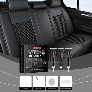 Jakehoe Leather Repair Kit Furniture Sofa Seats Car Interior Leather Cleaning Refurbishment Repair Cream