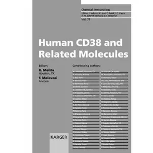 USED-Human Cd38 and Related Molecules (Chemical Immunology) by Mehta Kapil Ed (Hardcover)