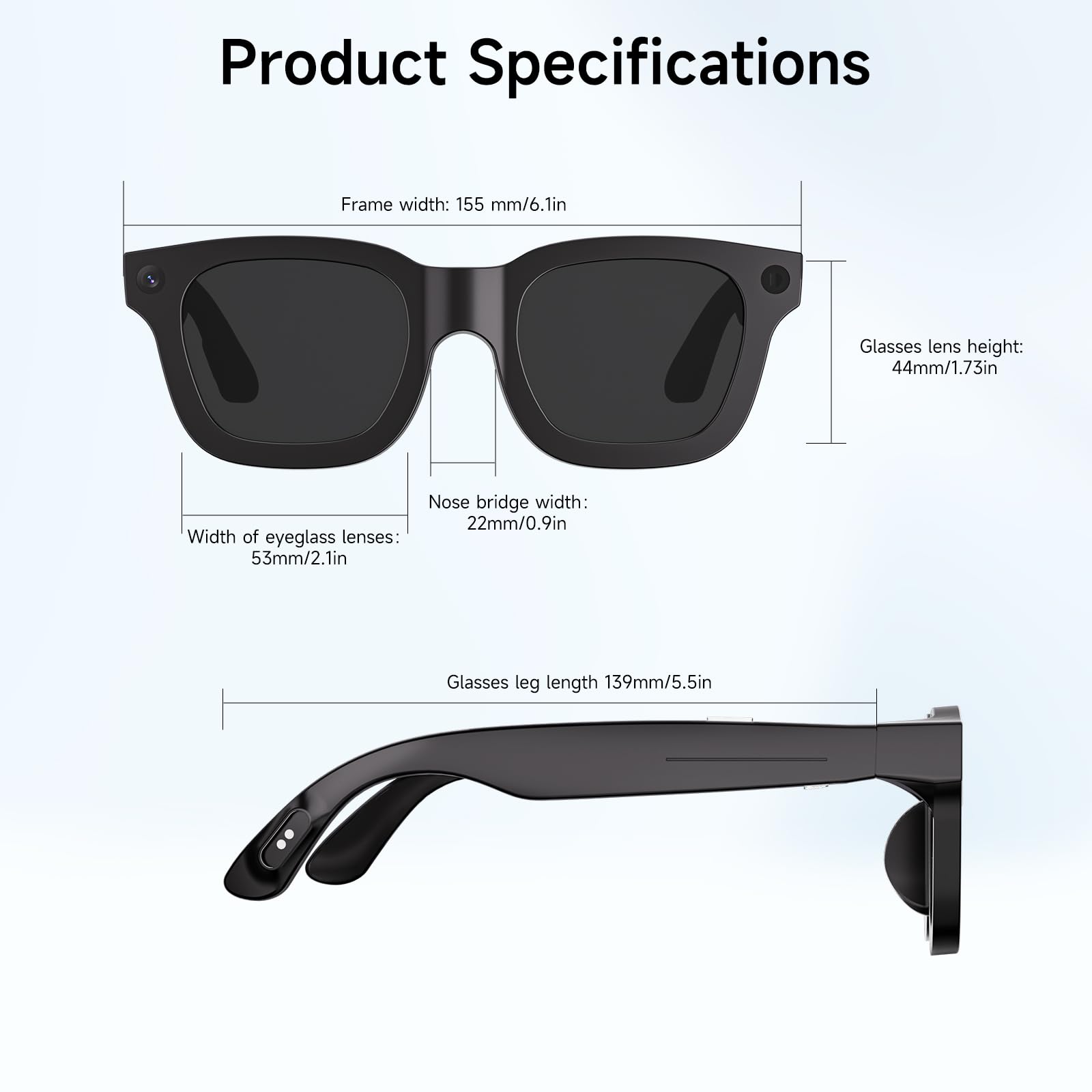 2026 New Electrochromic AI Smart Camera Glasses (8MP) ,1080P Video Recording Glasses,Real Time Translation, ChatGPT AI Voice Assistant, Open-Ear Audio,4-level electrochromic sunglasses for Men Women 2026 New Electrochromic AI Smart Camera Glasses (8MP) ,1080P Video Recording Glasses,Real Time Translation, ChatGPT AI Voice Assistant, Open-Ear Audio,4-level electrochromic sunglasses for Men Women