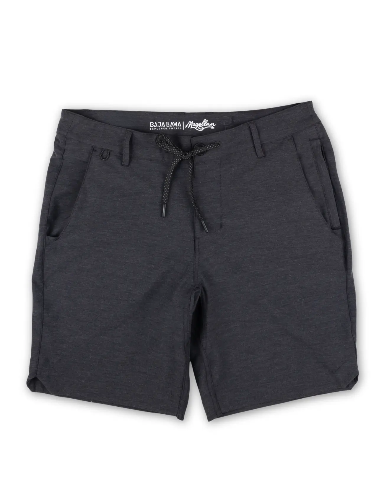 MAGELLAN EXPLORER SHORTS - BLACK HEATHER