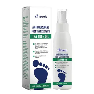 2PCS Foot Spray with Tea Tree Oil,Tea Tree Oil Feet Spray,Foot & Shoe Freshness,Quick-Drying and Travel-Friendly