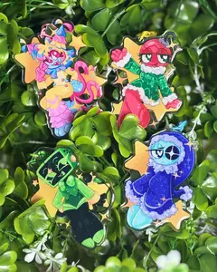 Toon Keychains | Vee, Yatta, Astro, Bobbette | Dandy’s World