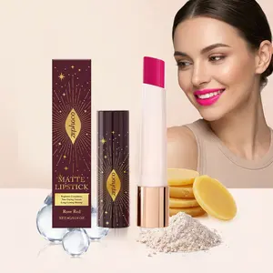 1pc Starlight Matte Lipstick, Smooth Easy Apply Matte Velvet Satin Finish, Party Makeup, Perfect for Parties