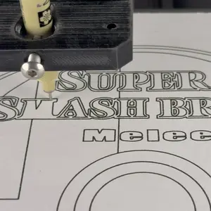 Classic Game Disc — Pen Plotter Art (9x9)